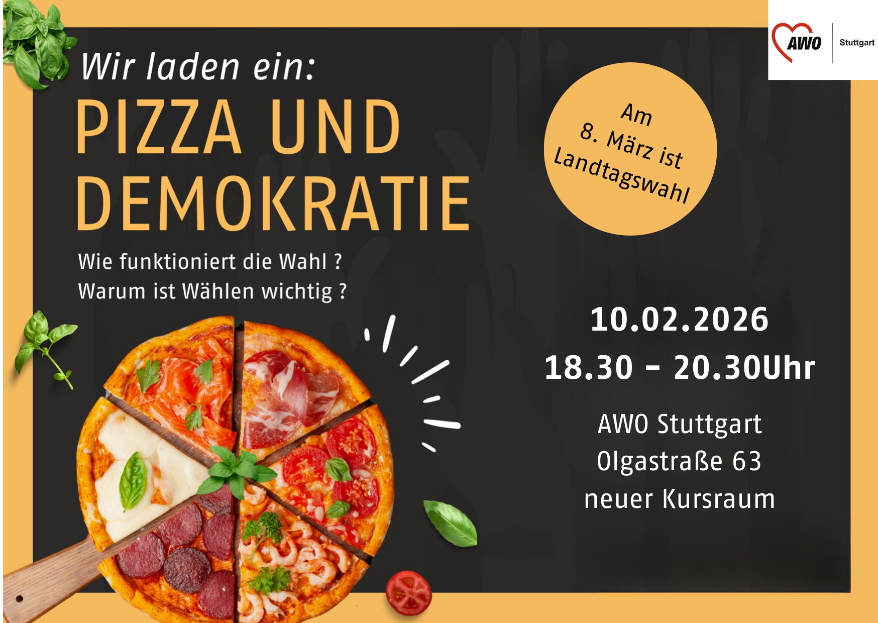Pizza und Demokratie